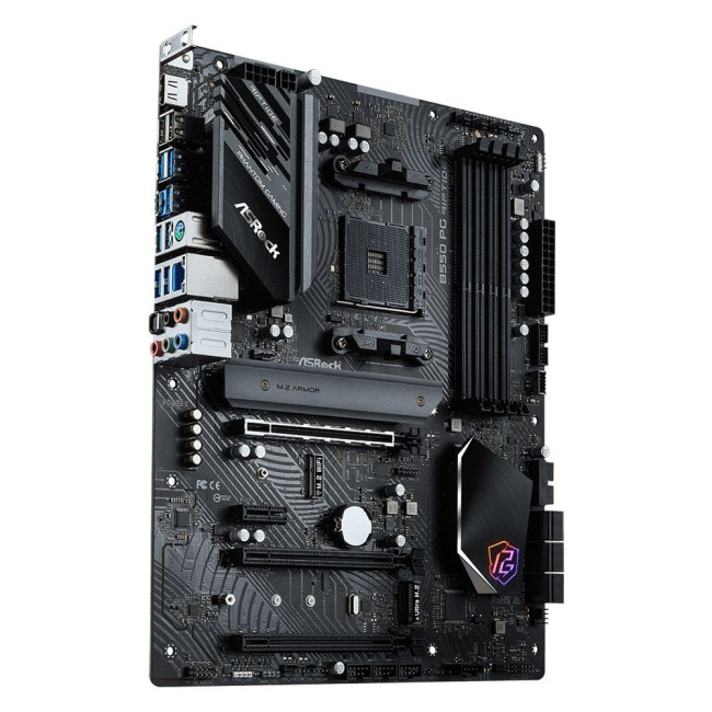 Материнська плата AMD AM4 B550 HDMI 3xM.2 4xDDR4 2.5GbE Lan ATX ASROCK B550 PG RIPTIDE
