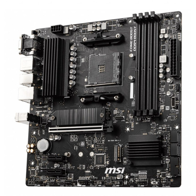 материнська плата sAM4 4DDR4/VGA/HDMI/DP/3PCIe/2M2 MSI B550M PRO-VDH