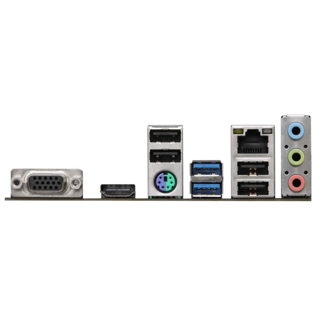 Mатеринська плата s1700 Intel H610 HDMI/VGA 1xM.2 2xDDR4 2.5GbE LAN mATX ASROCK H610M-HVS/M.2 R2.0