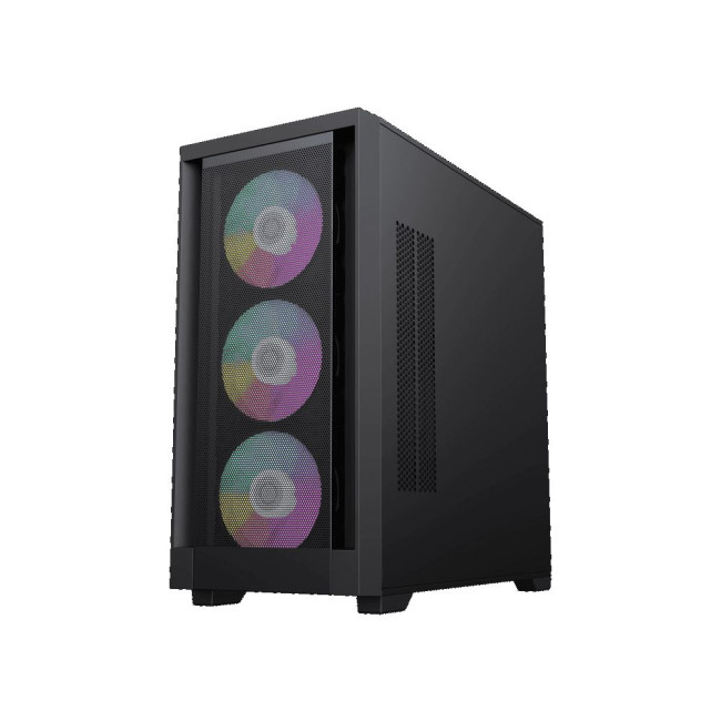 Корпус Micro ATX без блока живлення , ABS пластик, сітка,закалене склоM-ATX, ITX, ABS, Mesh,Tempered GAMEMAX Defender MB