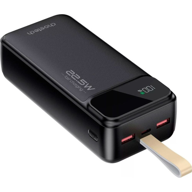 УМБ Choetech PD22.5W Digital powerbank 30000mAh CHOETECH PD22.5W Digital PB 30000mAh (B730)