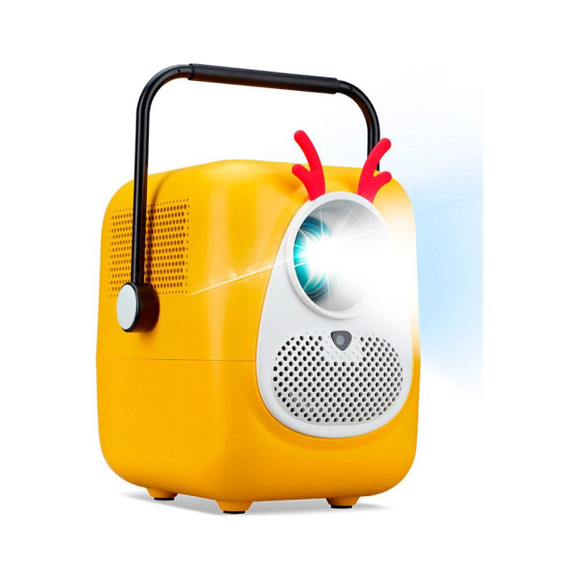 проектор AOpen QF23s yellow (LED, FHD, 6500LL(250AL), 1000:1, 1.26, 3W+BTaudio, 30000г, HDMI, USB-A, ACER AOpen QF23s yellow (MR.JXC11.002)