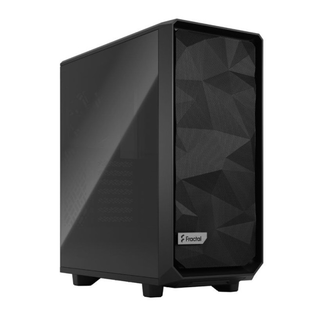 Корпус ATX без БЖ, чорний, скло Meshify 2 Compact Black TG LT FRACTAL DESIGN Meshify 2 Compact Black TG LT (FD-C-MES2C-03)