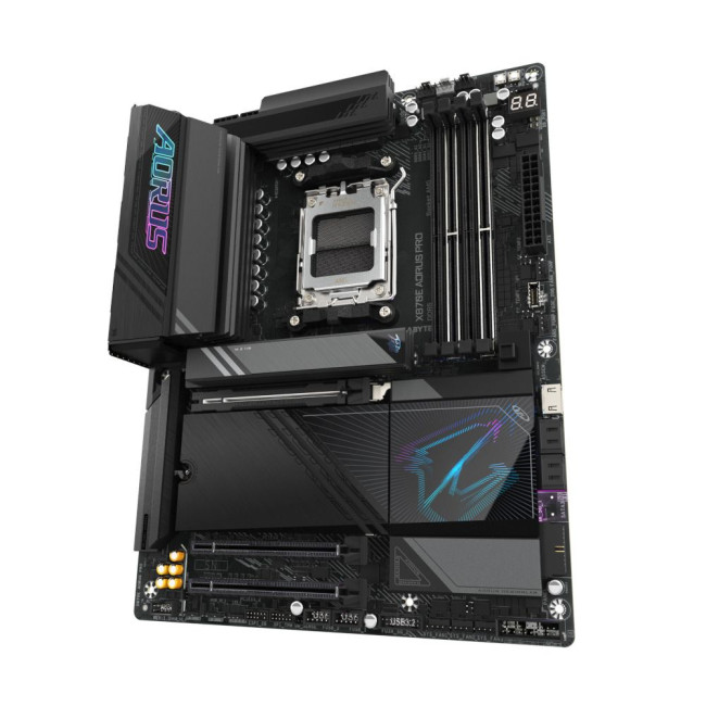 Mатеринська плата sAM5 AMD X870E HDMI 4xM.2  USB4.0 2.5GbE LAN ATX GIGABYTE X870E AORUS PRO