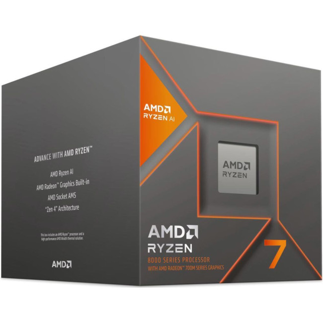 Процесор AMD Ryzen 7 8700G BOX Socket AM5/Box AMD Ryzen 7 8700G BOX s-AM5 (100-100001236SBX)