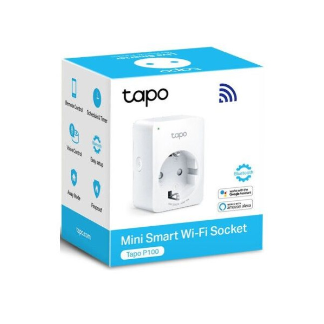 Розумна міні Wi-Fi розетка802.11n TP-LINK Tapo P100(1-pack)