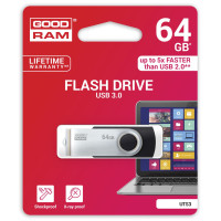 Флеш пам'ять 64GB UTS3 Black 20R/5W USB 3.2 GOODRAM UTS3-0640K0R11