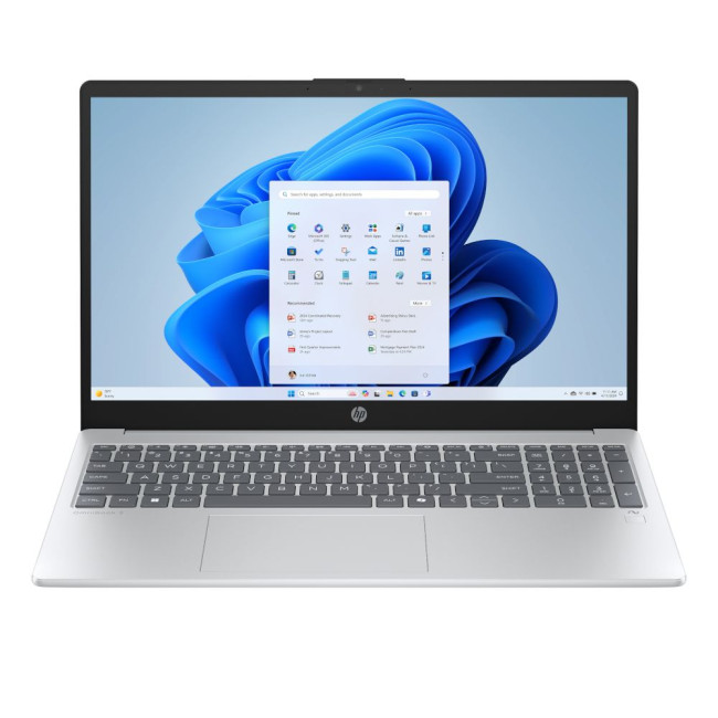 ноутбук 15.6FI/R5 340 AI/16/1TB/Radeon 840M/W11H/BL/Glacier Silver HP OmniBook 3 Next Gen AI 15-fn0014ua (D16GSEA)