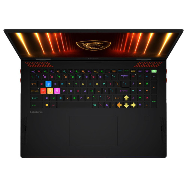 ноутбук 18_4KI/R9 9955HX3D/32/1TB SSD/RTX 5080 16GB/DOS/BL Per-Key RGB SteelSeries/Black MSI Raider A18 HX A9WIG-212XUA (9S7-182L72-212)