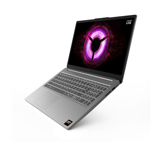 ноутбук 15.6FM/R7 170/16/1TB SSD/RT X4050 6GB/DOS/BL/Luna Grey LENOVO LOQ 15ARP10E (83S000ETRA)