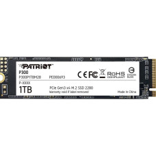 накопичувач M.2 1TB P300, NVMe 2280 PATRIOT P300P1TBM28