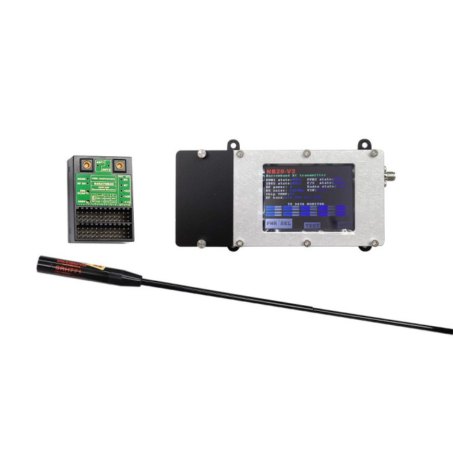 Приймач RMILEC T4047NB20 20Ch 400-470MHz UHF Long Range System LRS System receiver Remote Control RMILEC T4047NB20