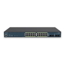 Комутатор 24xGbE + 4xSFP L2 185W 50AP ENGENIUS EWS7928P (1402A0194301)