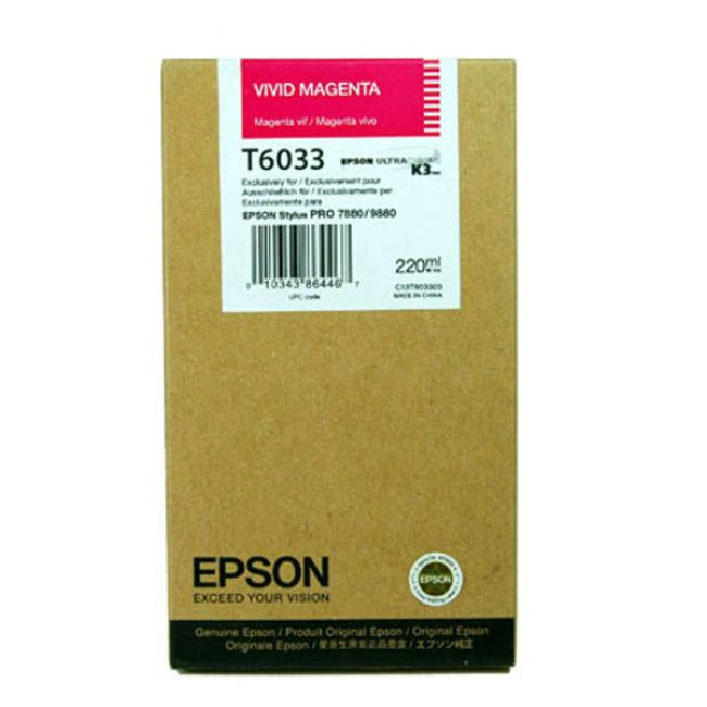 Картридж струменевий, Vivid, 2l EPSON SP-7880/9880 Mag. (C13T603300)