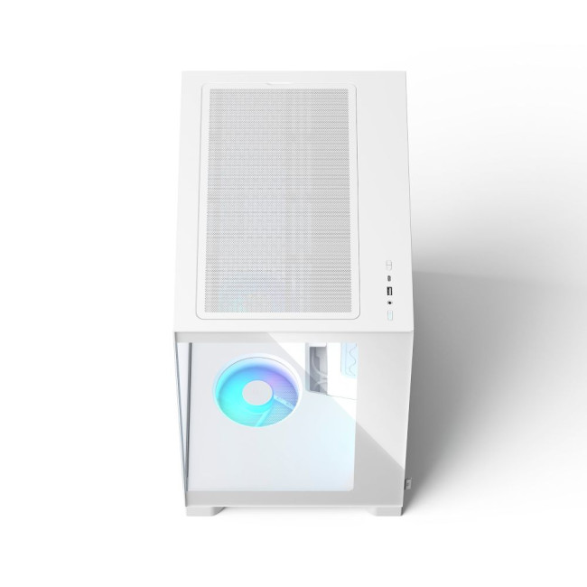 Корпус ATX без БЖ, білий, з загартованим cклом, Pop 2 Vision White RGB FRACTAL DESIGN Pop 2 Vision White RGB (FD-C-POV2A-03)