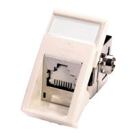 Модуль 22,5x45 мм, STP 1xRJ45 Cat6, похилий, білий MOLEX MLG-00022-02
