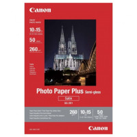 Фотопапір напівглянцевий 10х15 50 аркушів професійний CANON SG-201 4x6 50SH (1686B015AA)