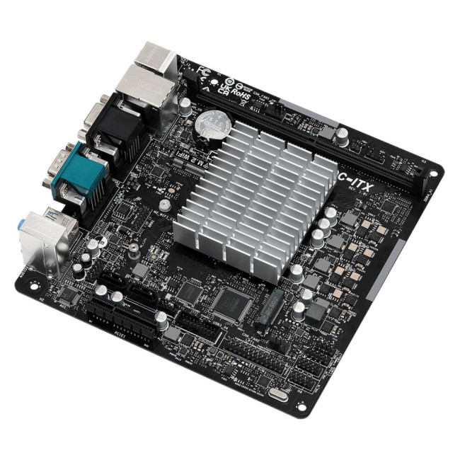 Материнська плата +CPU Intel N100 4core HDMI/VGA 1xDDR4 1xM.2 COM GbE LAN mini-ITX ASROCK N100DC-ITX