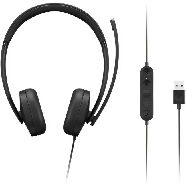 Гарнітура Lenovo USB-A Wired Stereo Headset Gen 2 LENOVO Wired Stereo Headset Gen 2 (4XD1P83425)
