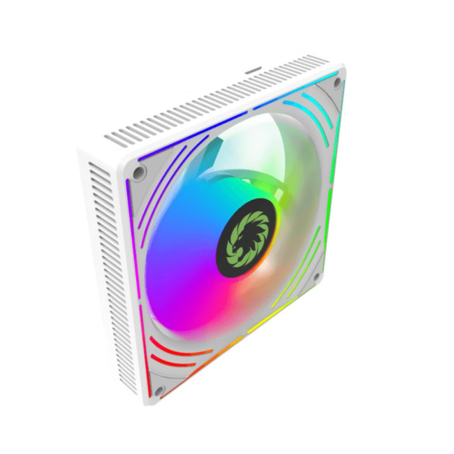 Кулер для корпусу  120мм  КІТ 3*120ммmm White frame ARGB Fan 3 in 1 Kit GAMEMAX RA300 WH