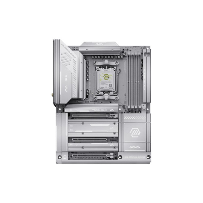 материнська плата sAM5/4DDR5/HDMI/2USB4/4PCIe/4M.2/4SATA/LAN5Gb MSI MAG X870E TOMAHAWK MAX WIFI PZ