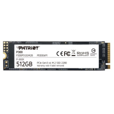 накопичувач M.2 512GB P300, NVMe 2280 PATRIOT P300P512GM28