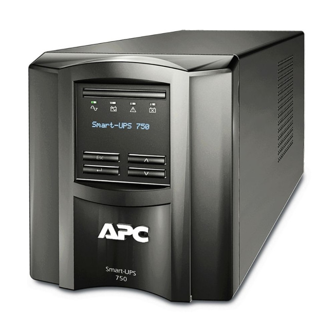 ДБЖ 500W/750VA,L-I,USB,LCD,Smart Slot,SmartConnect APC SMT750IC