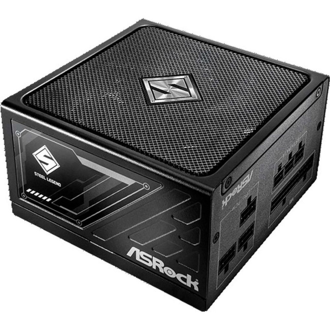 Блок живлення 650W, 80 Pluse GOLD, ATX3.1 Ready, Fully Modular, 135mm Fan ASROCK SL-650G