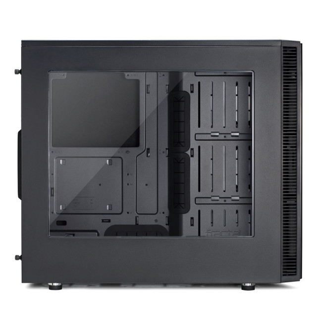 Корпус ATX без БЖ, чорний, скло Define S Black - Windowed FRACTAL DESIGN Define S Black - Windowed (FD-CA-DEF-S-BK-W)