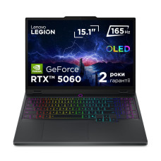 ноутбук 15.1_2K_OLED/i7-13650HX/32/1TB SSD/RTX 5060 8GB/DOS/BL_RGB/Eclipse black LENOVO Legion 5 15IRX10 (83LY00F0RA)