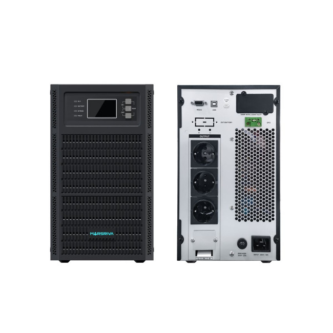 Джерело безперебійного живлення для комп'ютера  Marsriva MR-US3KSmart Online UPS, 3kVA, with 6*12V/7 MARSRIVA MR-US3K