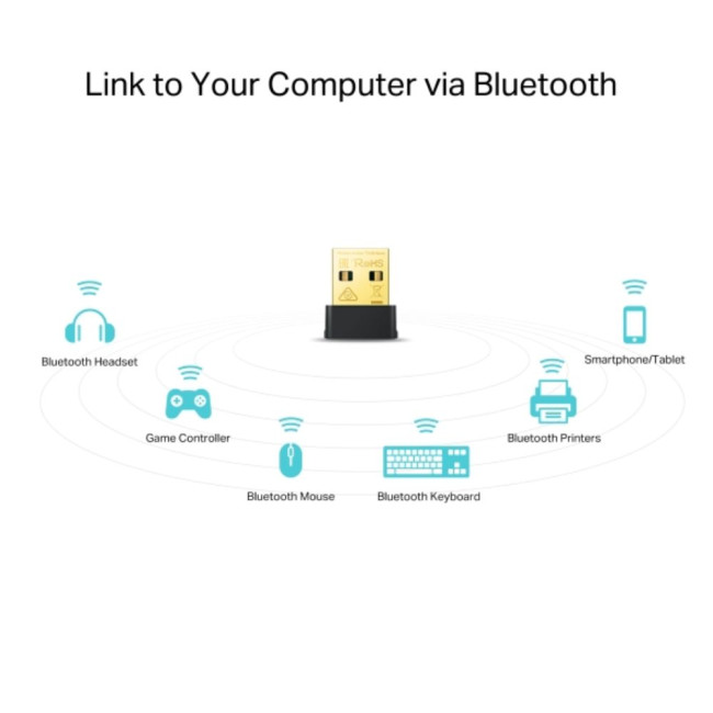 Бездротовий мережевий USB-адаптер + Bluetooth 4.2 TP-Link , Archer T2UB Nano TP-LINK Archer T2UB Nano