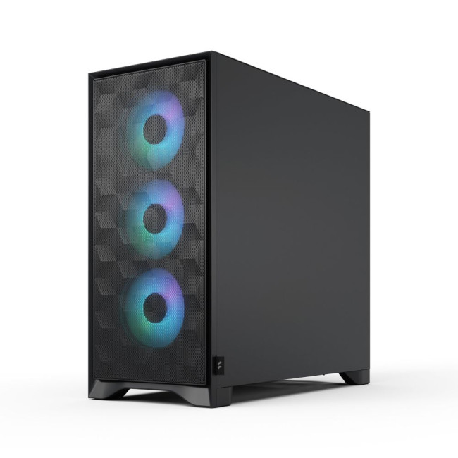 Корпус ATX без БЖ, чорний, з загартованим cклом Pop 2 Air Black TG RGB FRACTAL DESIGN Pop 2 Air Black TG RGB (FD-C-POA2A-03)