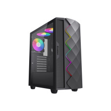 Корпус ATX без блока живлення GAMEMAX Black Diamond CP