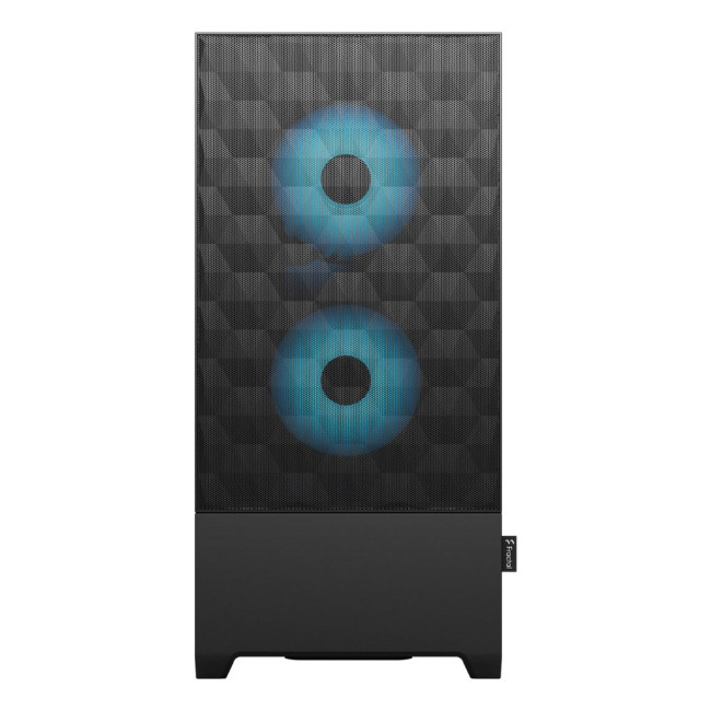 Корпус ATX без БЖ, чорний, сині кулери Pop Air RGB Cyan Core TG FRACTAL DESIGN Pop Air RGB Cyan Core TG (FD-C-POR1A-02)