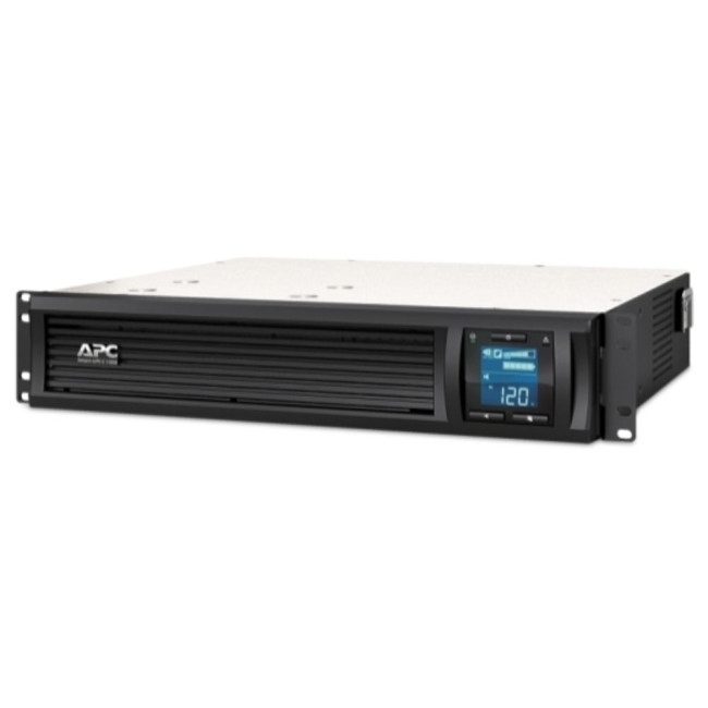 ДБЖ 600W/1000VA,L-I,USB,LCD,SmartConnect,RM2U APC SMC1000I-2UC