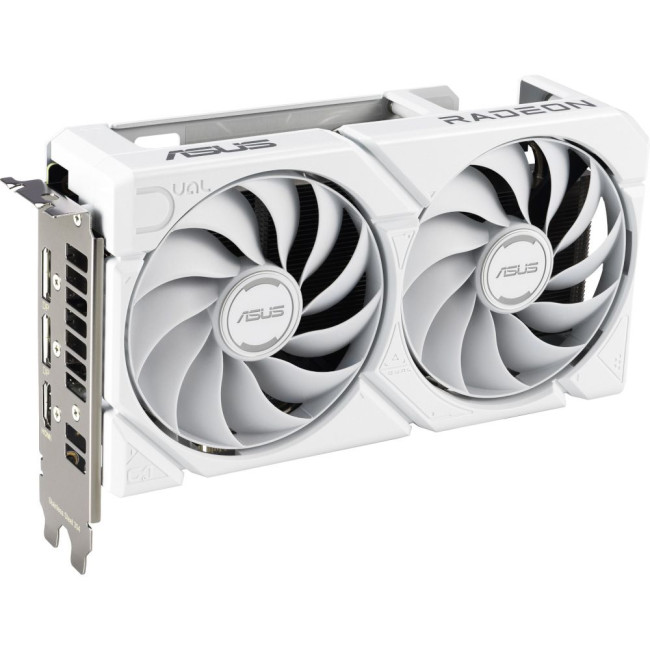 Відеокарта ASUS AMD DUAL-RX9060XT-16G-WHITE ASUS DUAL-RX9060XT-16G-WHITE
