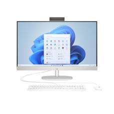 моноблок 27FI/R5 7520U/16GB DDR5/1TB/UMA/DOS/HD Cam/WK/Shell White HP All-in-One 27-cr0034ua PC (D3SB3EA)