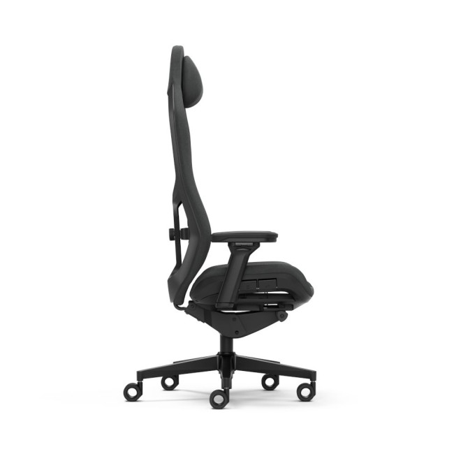 Геймерське крісло Refine Fabric Dark чорного кольору, Donati Dynamic, Synchro-tilt, Mesh FRACTAL DESIGN Refine Mesh Dark (FD-CH-RE1M-01)