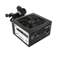 Блок живлення ATX 500W APFC,80+з кабелем живлення, вентилятор 120 мм, чорний GAMEMAX GM-500 80+ APFC Black