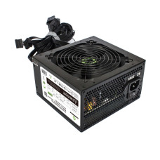 Блок живлення ATX 500W APFC,80+з кабелем живлення, вентилятор 120 мм, чорний GAMEMAX GM-500 80+ APFC Black