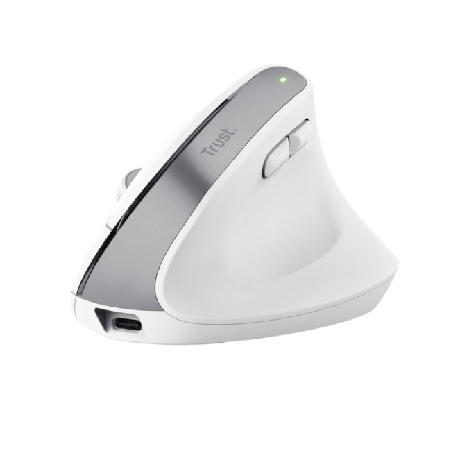 Миша бездротова Bayo+ Multidevice Ergonomic Wireless Mouse White 2400 dpi TRUST Bayo+ Mouse white (25399)