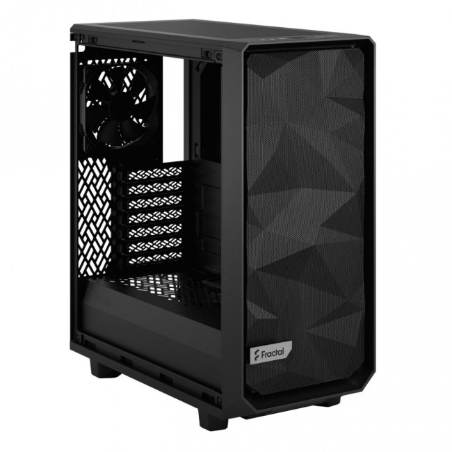 Корпус ATX без БЖ, чорний,темне скло Meshify 2 Compact Black TG DT FRACTAL DESIGN Meshify 2 Compact Black TG DT (FD-C-MES2C-02)