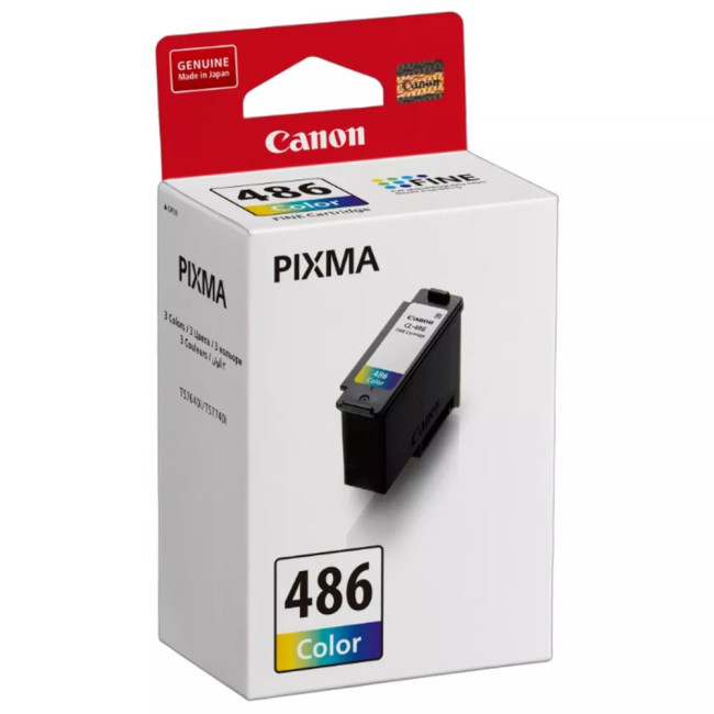 Картридж кольоровий для TS7640i, TS7740i CANON CL-486 (6225C001AA)