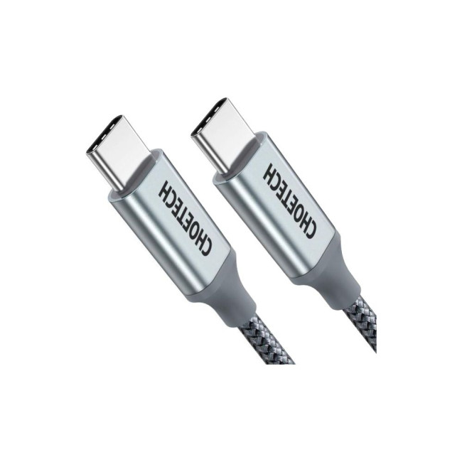 Кабель Choetech PD100W USB-C до Нейлоновий кабель USB-C 1,8 м CHOETECH PD100W USB-C to USB-C (XCC-1002)