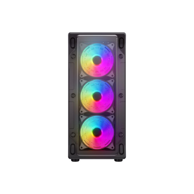 Корпус ATX без блока живлення , бічне загартоване скло ATX,M-ATX, ITX 1*usb 3.0 + 1*usb 2.0+Type C GAMEMAX Starlight 2 AB