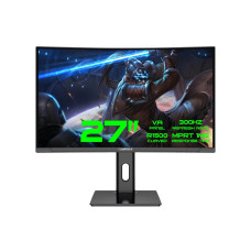 Монітор 27”300Hz Curved Display: R1500 Supports FreeSync and G-Sync 1920x1080  MPRT 1ms 178o/178o GAMEMAX GMX27C300