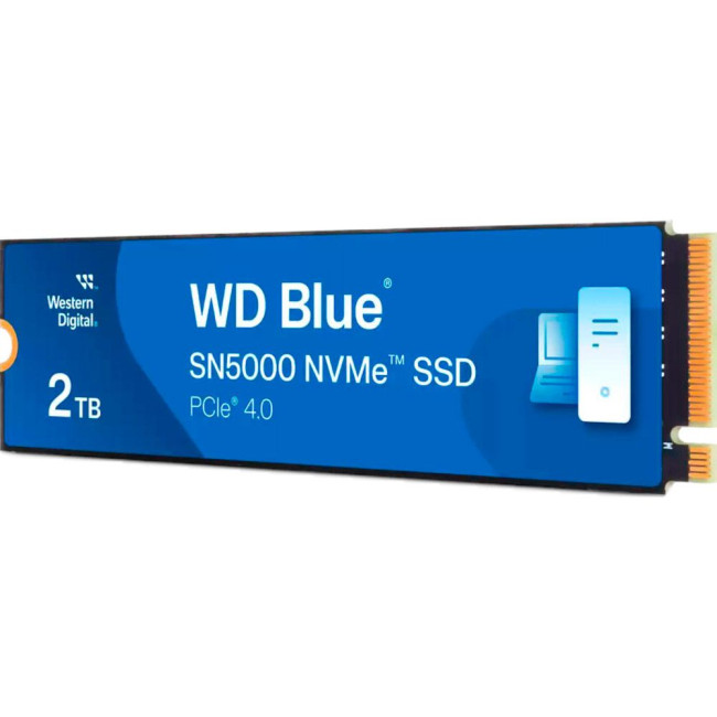 Жорсткий диск SSD WD Blue 2 Tb SN5000 NVMe WESTERN DIGITAL WDS200T4B0E 2TB SN5000 NVMe