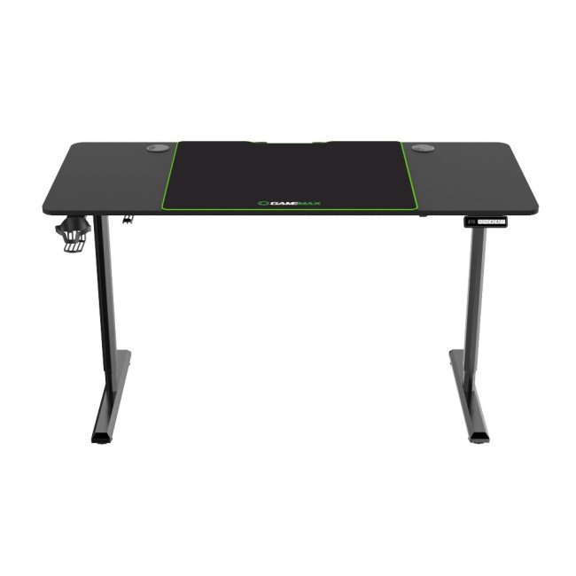 стіл геймерський  D140-Carbon-EC2 Electric Height-Adjustable Desk Lifting height 73-118cm P2PB/ABS e GAMEMAX D140-Carbon-EC2