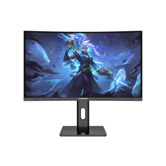 Монітор 27” TFT 2560*1440@165Hz16:9PixelPitch0.2331(H)*0.2331(W)Frequency70-215KHzVFrequency48-165HZ GAMEMAX GMX27C165Q